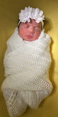 A photo of a new born baby