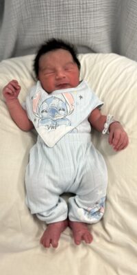 Photograph of a newborn baby