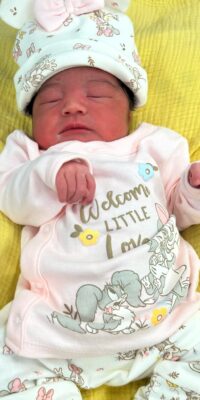 Photograph of a newborn baby