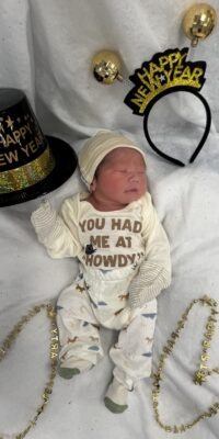 Photo of a newborn baby