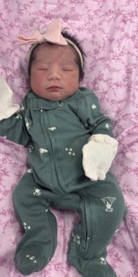 Photo of a newborn baby