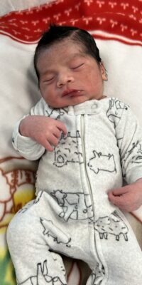 Photo of a newborn baby