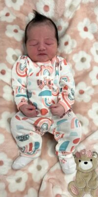 Photo of a newborn baby