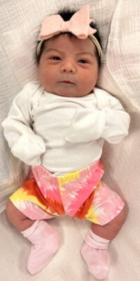 A photo of a newborn baby