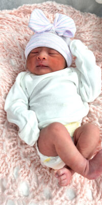 A photo of a newborn baby